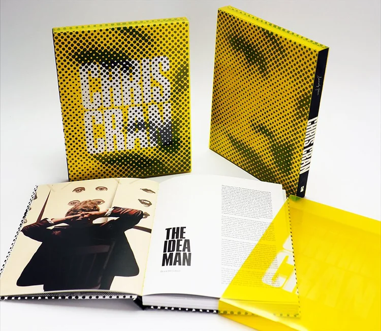 National+Gallery+Of+Canada+-+Chris+Cran a hardcover book with a screen printed cover and slip case